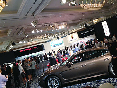ホテルショー「Porsche Exclusive Preview」＠ウェスティンホテル東京